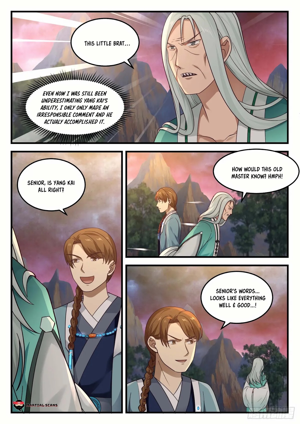 Martial Peak Chapter 888 page 10 - Chapter 888: Soared into the sky