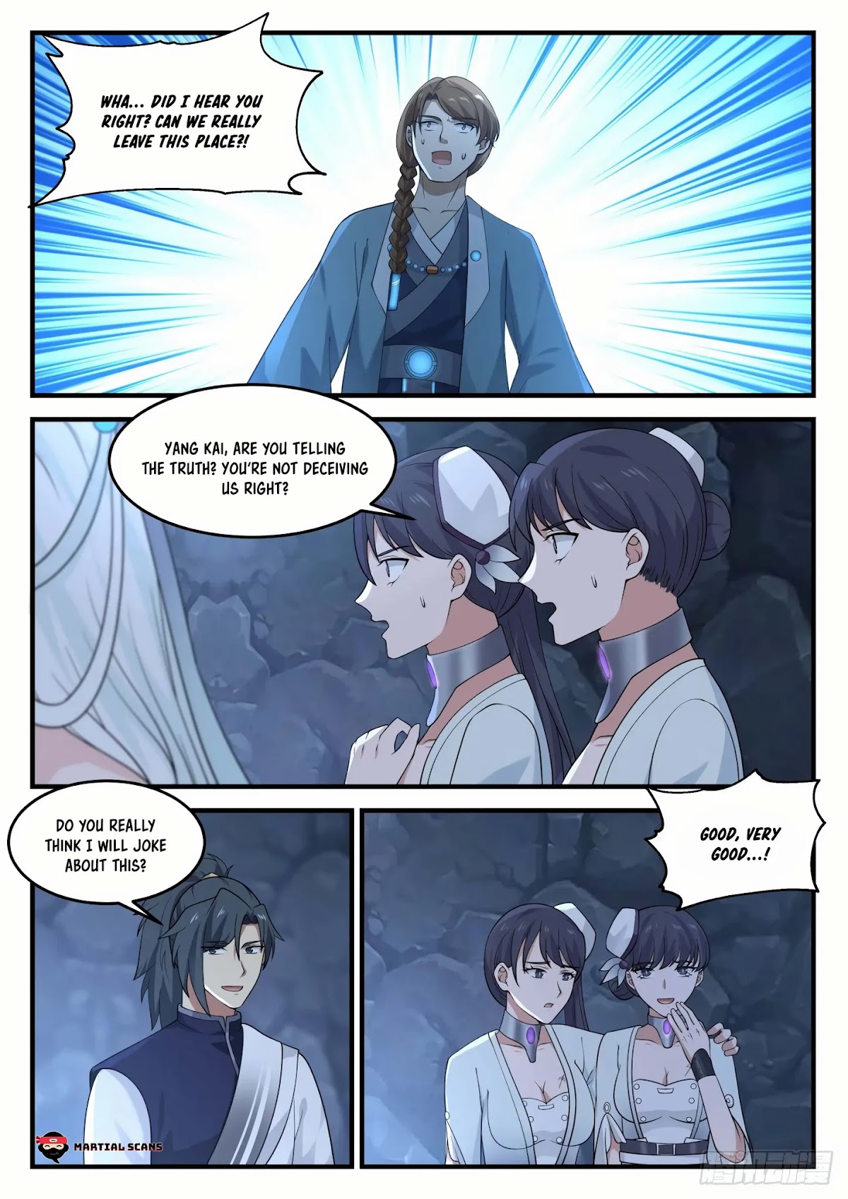 Martial Peak Chapter 896 page 4 - Chapter 896: Leaving