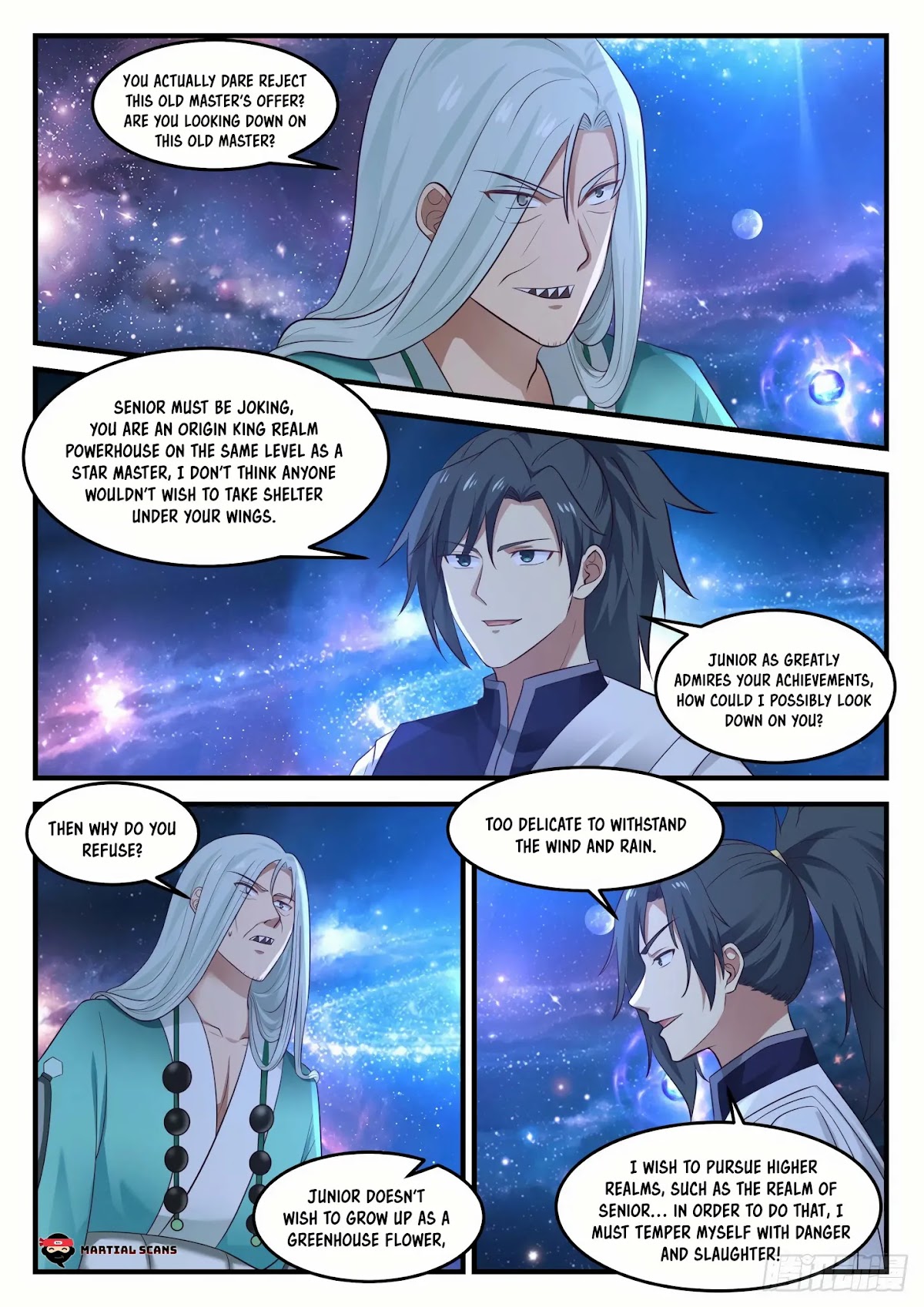 Martial Peak Chapter 899 page 12 - Chapter 899: Do You Want To Follow This Old Master?
