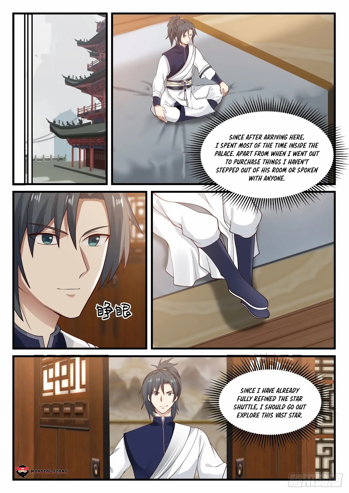 Martial Peak Chapter 907 page 13 - Chapter 907: Saint King Grade High-Rank Star Shuttle
