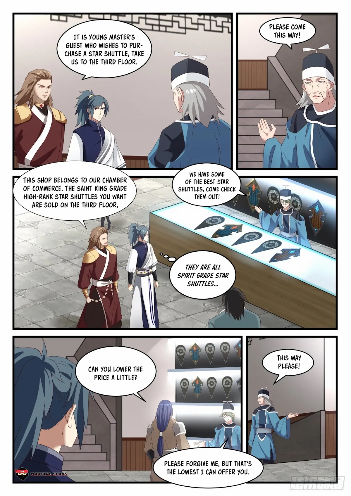 Martial Peak Chapter 907 page 3 - Chapter 907: Saint King Grade High-Rank Star Shuttle