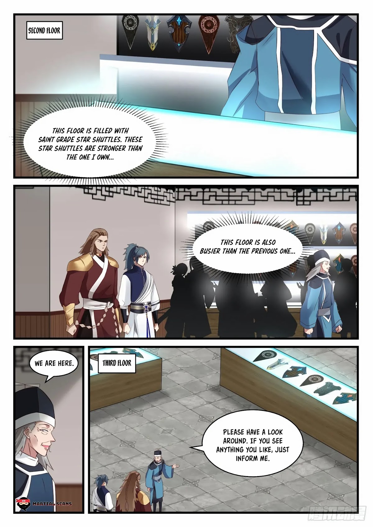 Martial Peak Chapter 907 page 4 - Chapter 907: Saint King Grade High-Rank Star Shuttle