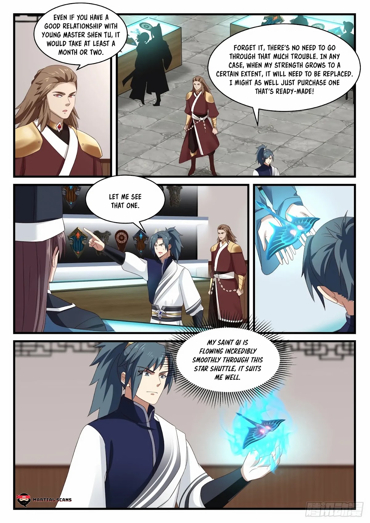 Martial Peak Chapter 907 page 6 - Chapter 907: Saint King Grade High-Rank Star Shuttle