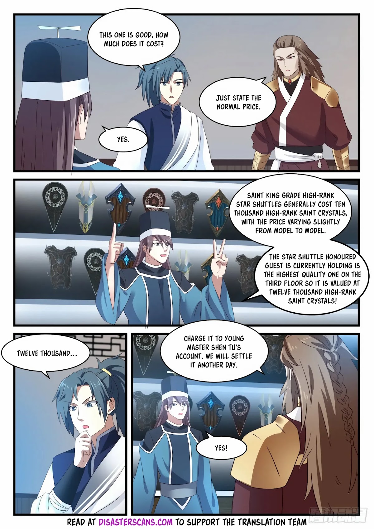Martial Peak Chapter 907 page 7 - Chapter 907: Saint King Grade High-Rank Star Shuttle