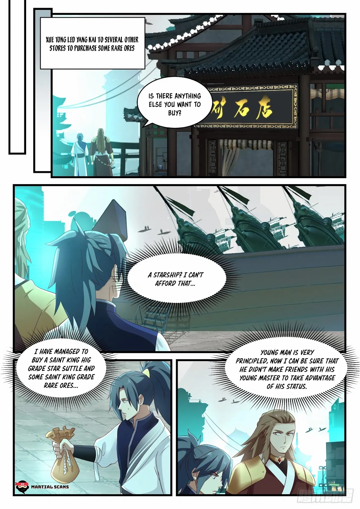 Martial Peak Chapter 907 page 9 - Chapter 907: Saint King Grade High-Rank Star Shuttle