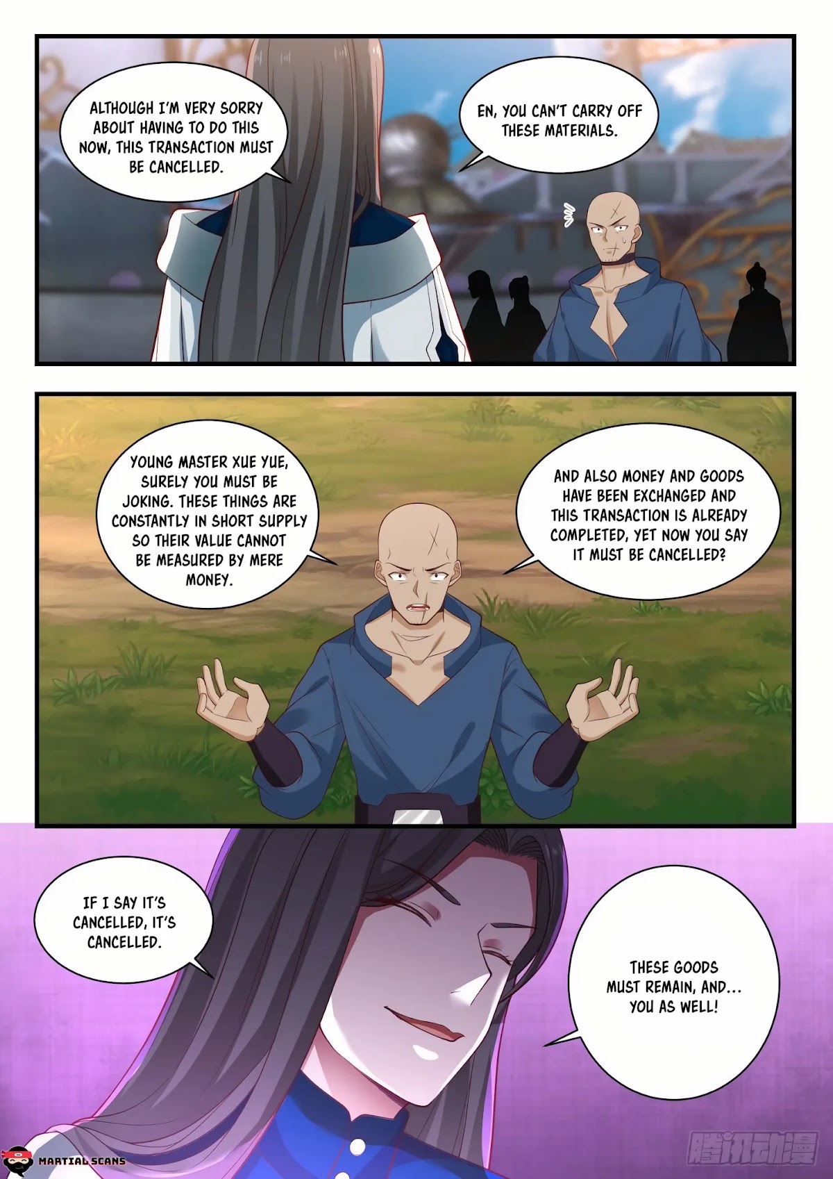 Martial Peak Chapter 911 page 10 - Chapter 911: This Transaction Must Be Cancelled