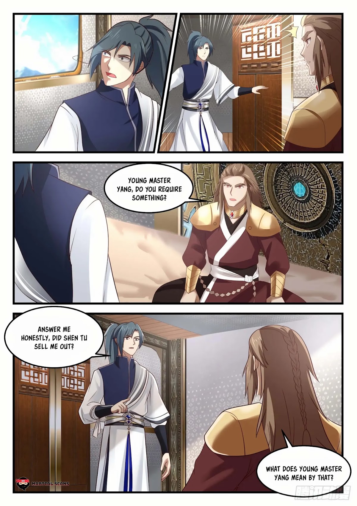 Martial Peak Chapter 914 page 3 - Chapter 914: Did Shen Tu sell me out?