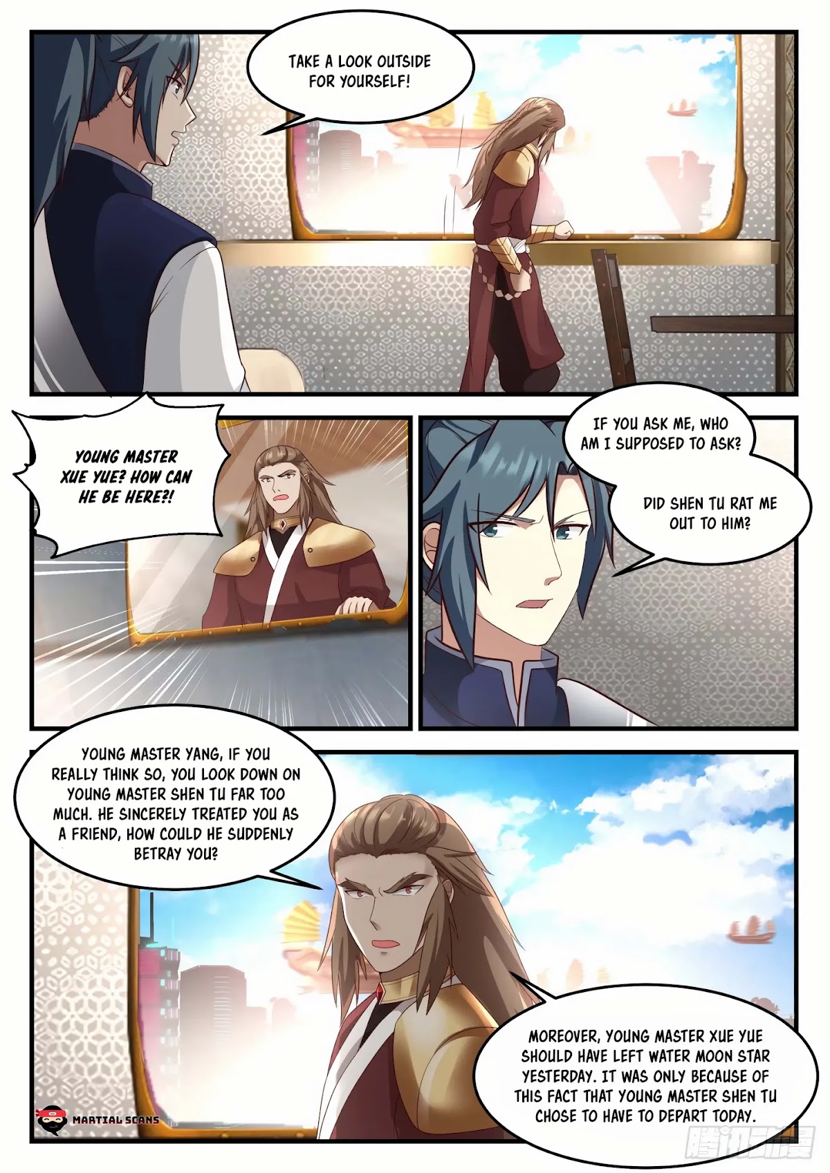 Martial Peak Chapter 914 page 4 - Chapter 914: Did Shen Tu sell me out?