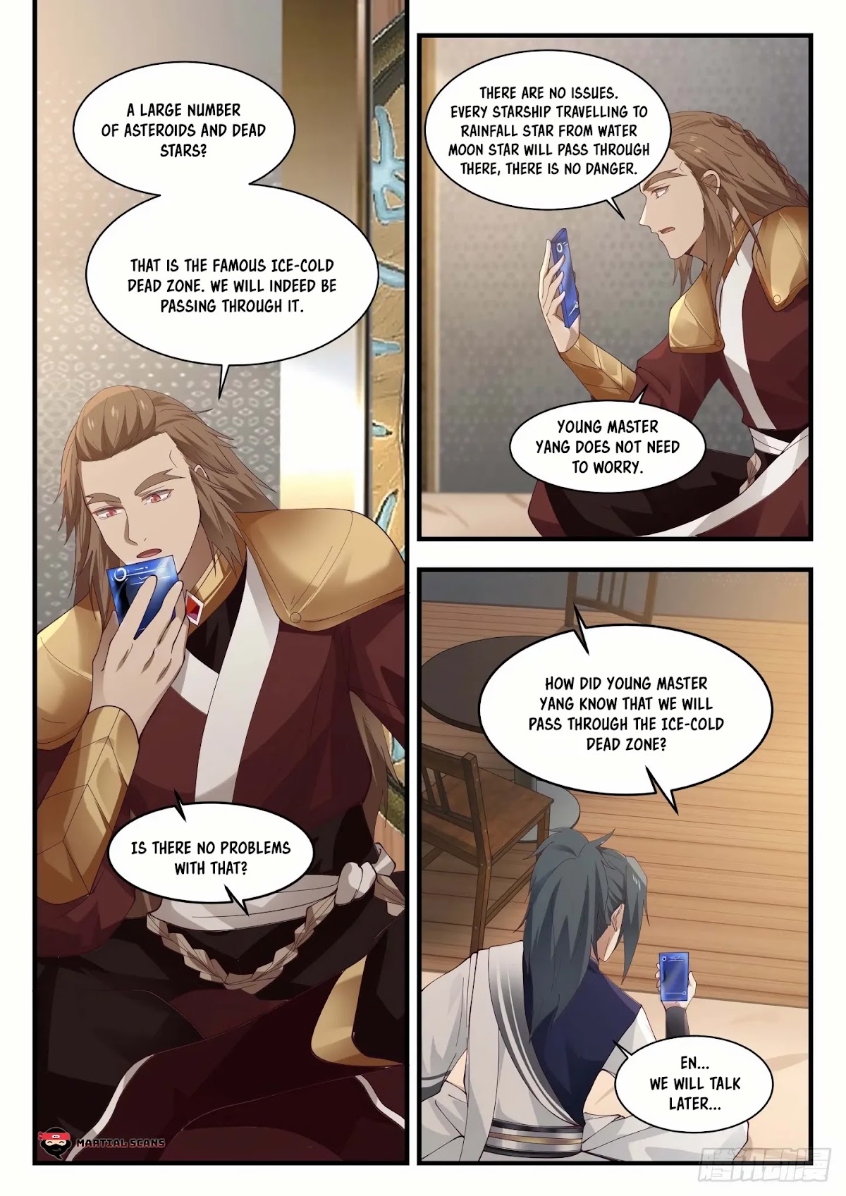 Martial Peak Chapter 915 page 12 - Chapter 915: Drawing Star Charts