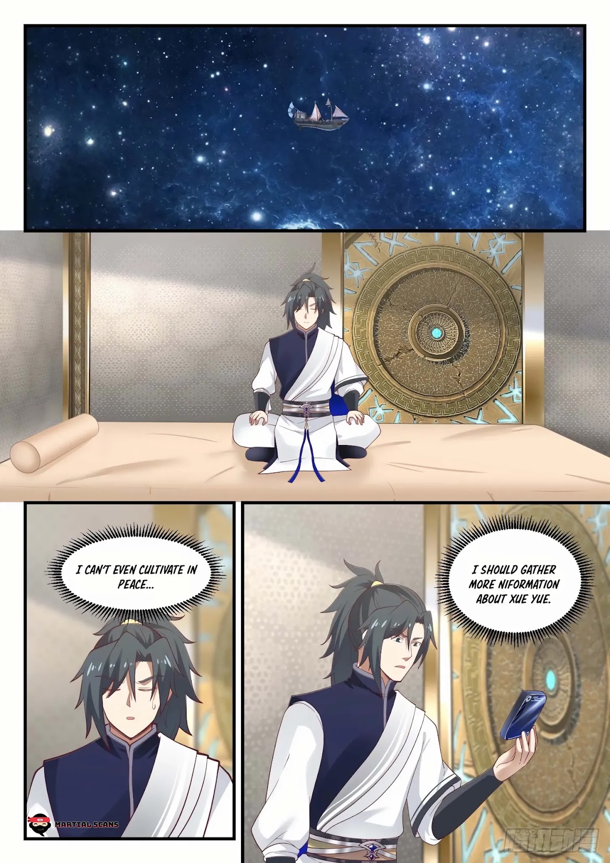 Martial Peak Chapter 915 page 3 - Chapter 915: Drawing Star Charts