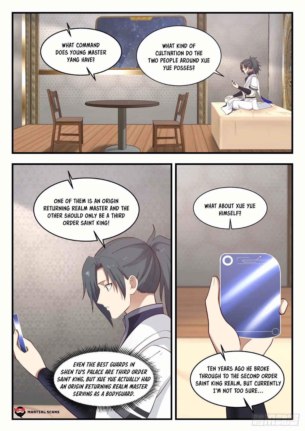 Martial Peak Chapter 915 page 4 - Chapter 915: Drawing Star Charts