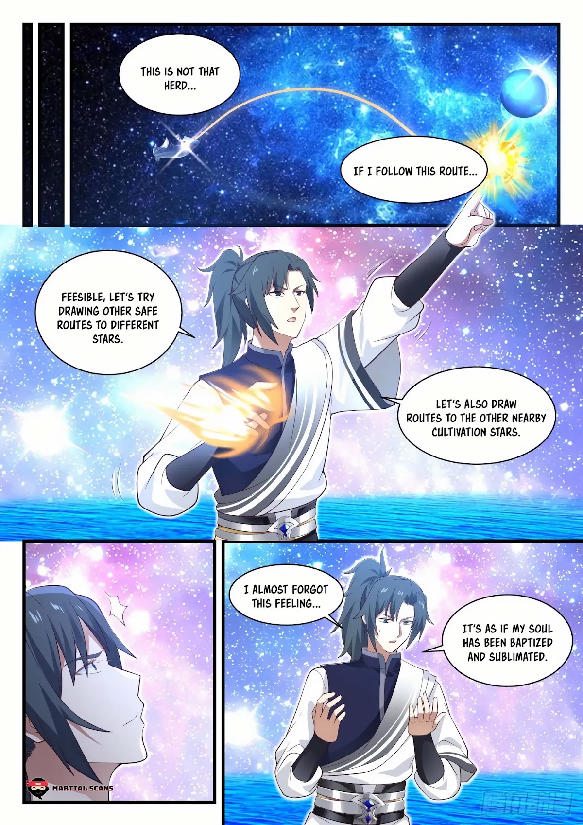 Martial Peak Chapter 915 page 9 - Chapter 915: Drawing Star Charts