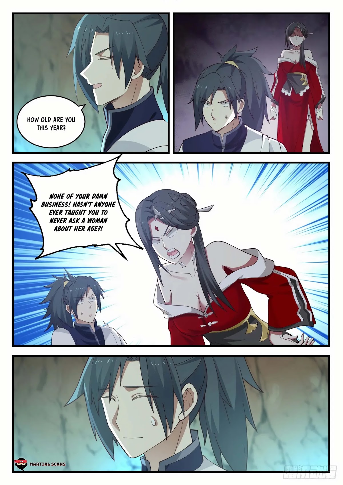 Martial Peak Chapter 925 page 3 - Chapter 925: Intention To Win Over