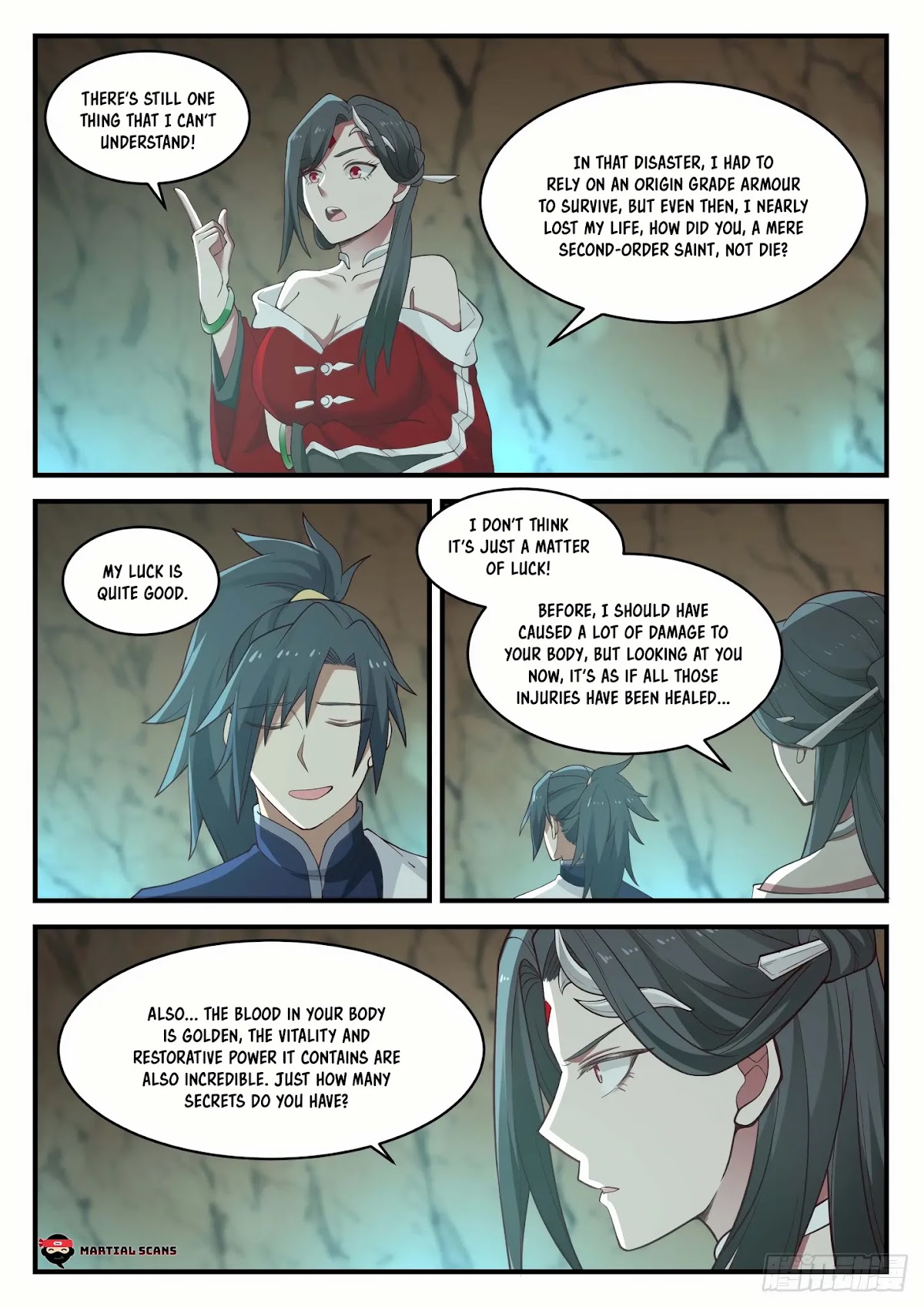 Martial Peak Chapter 925 page 4 - Chapter 925: Intention To Win Over