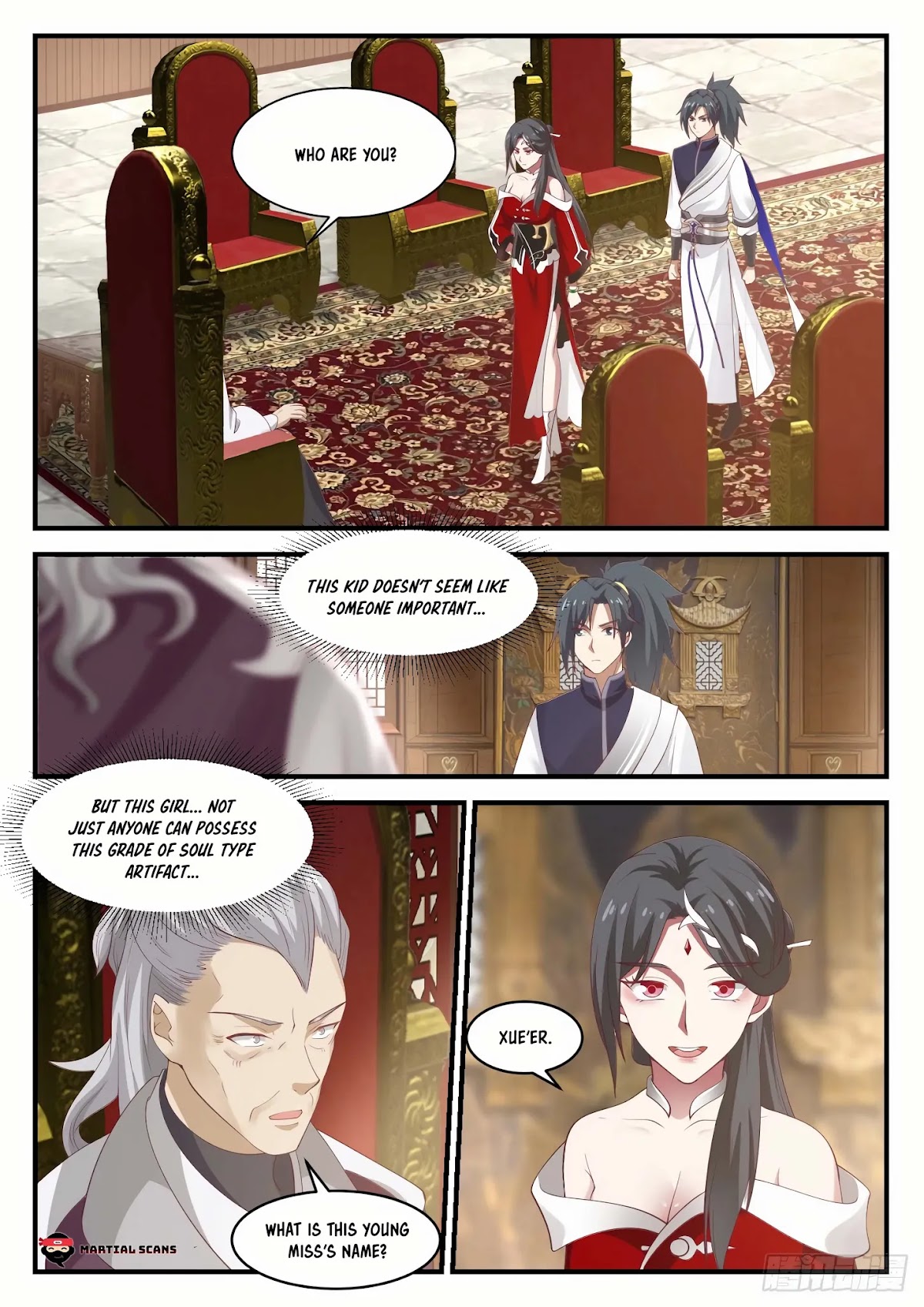 Martial Peak Chapter 929 page 2 - Chapter 929: Who do you think I am?