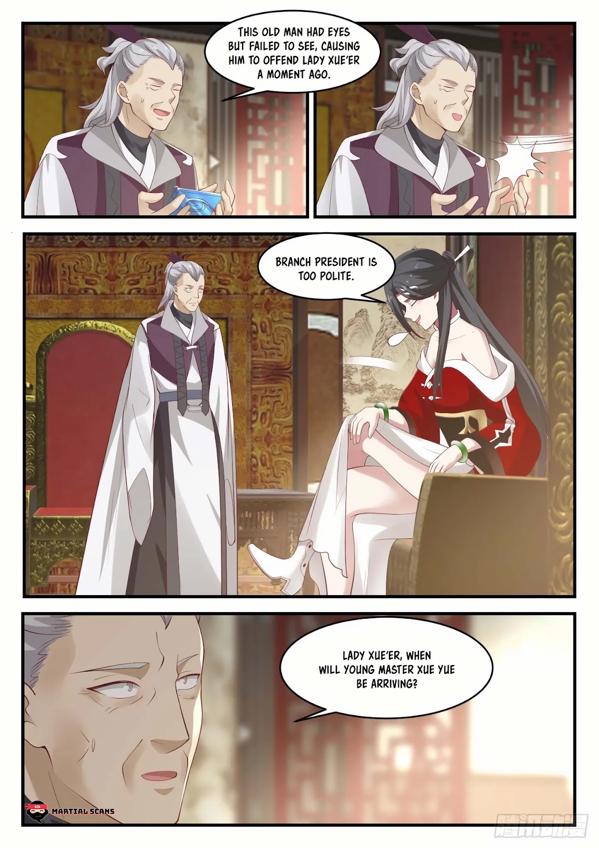 Martial Peak Chapter 929 page 4 - Chapter 929: Who do you think I am?