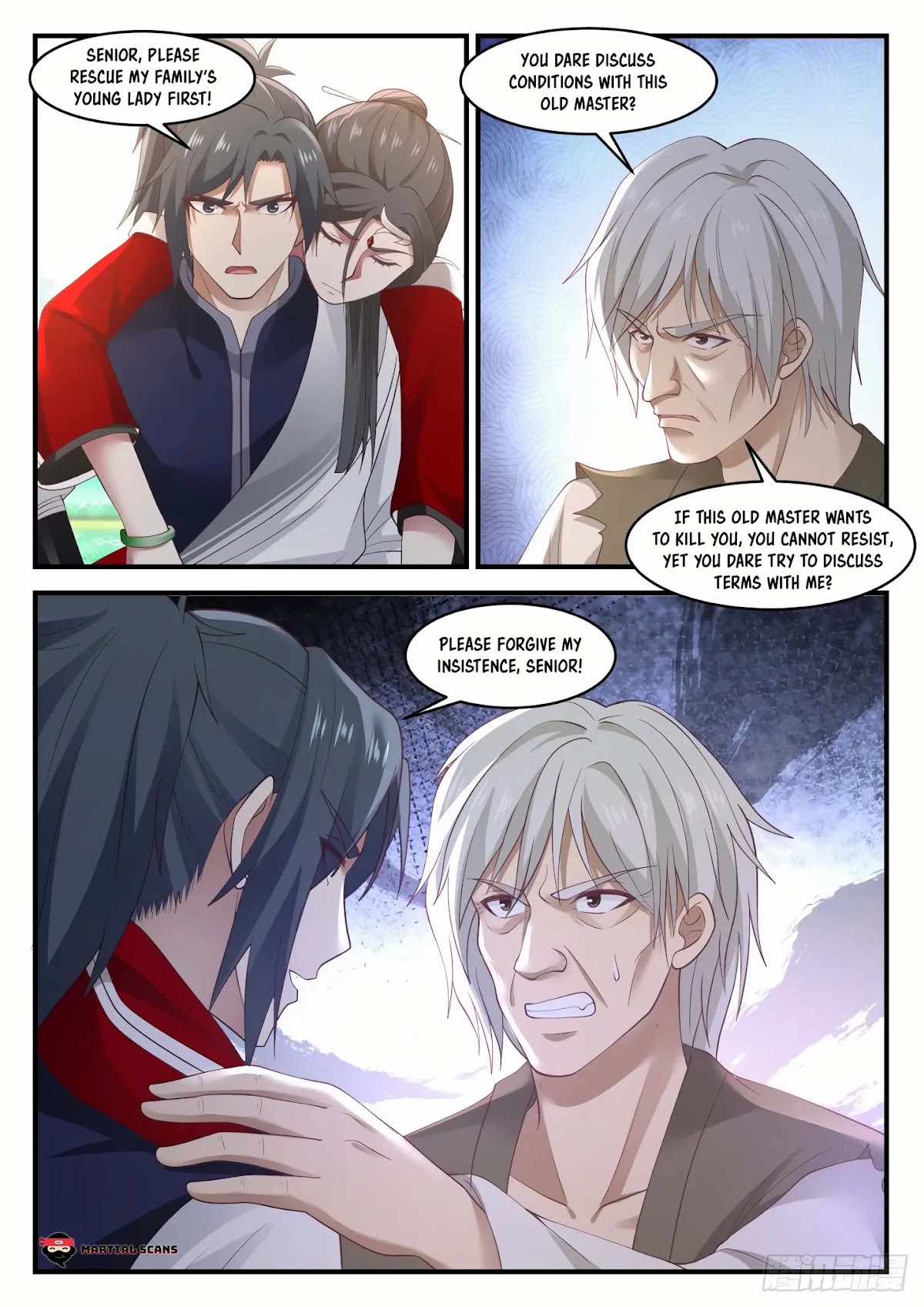 Martial Peak Chapter 941 page 5 - Chapter 941: You dare discuss terms with this old master?