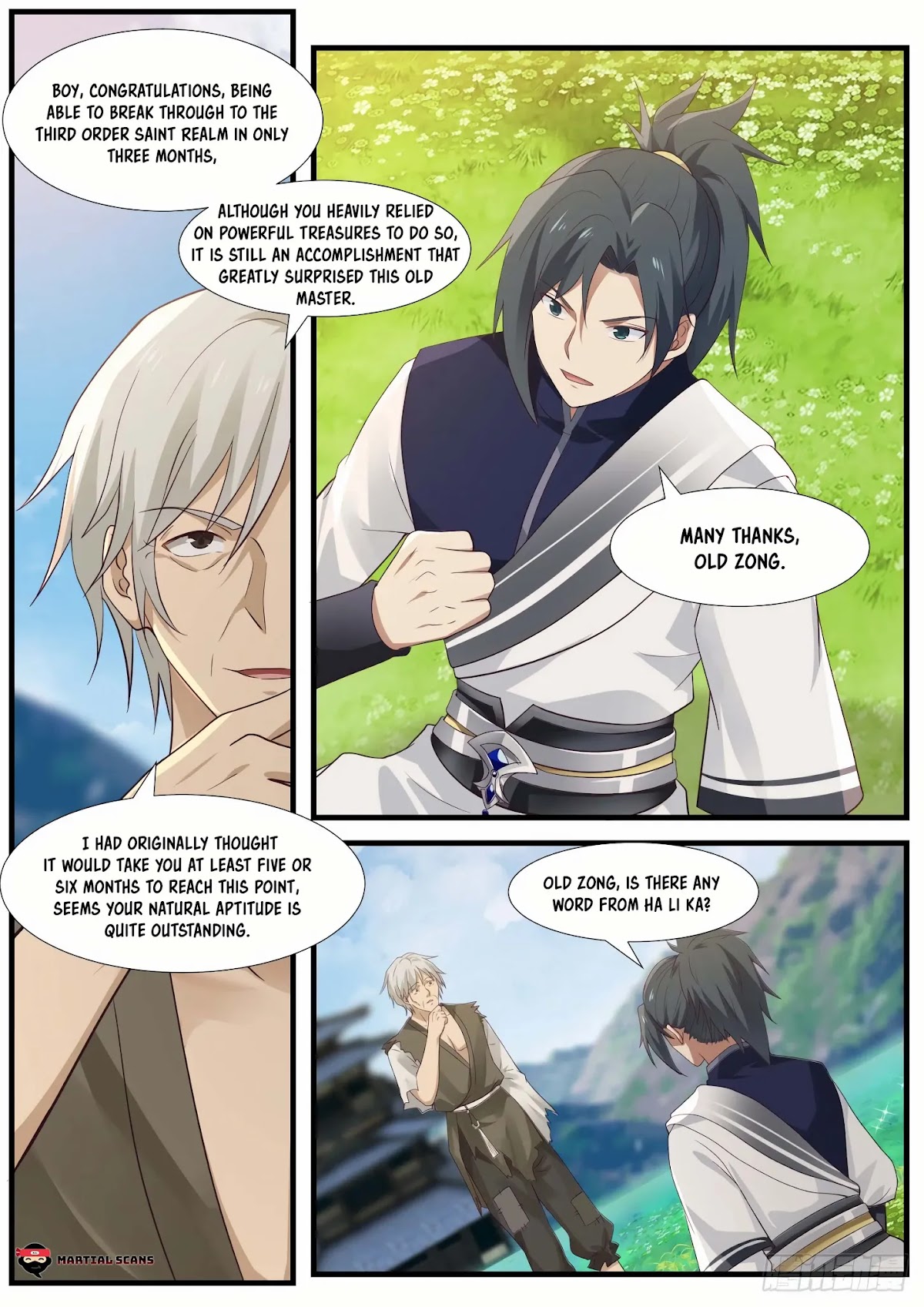 Martial Peak Chapter 951 page 5 - Chapter 951: Third Order Saint Realm