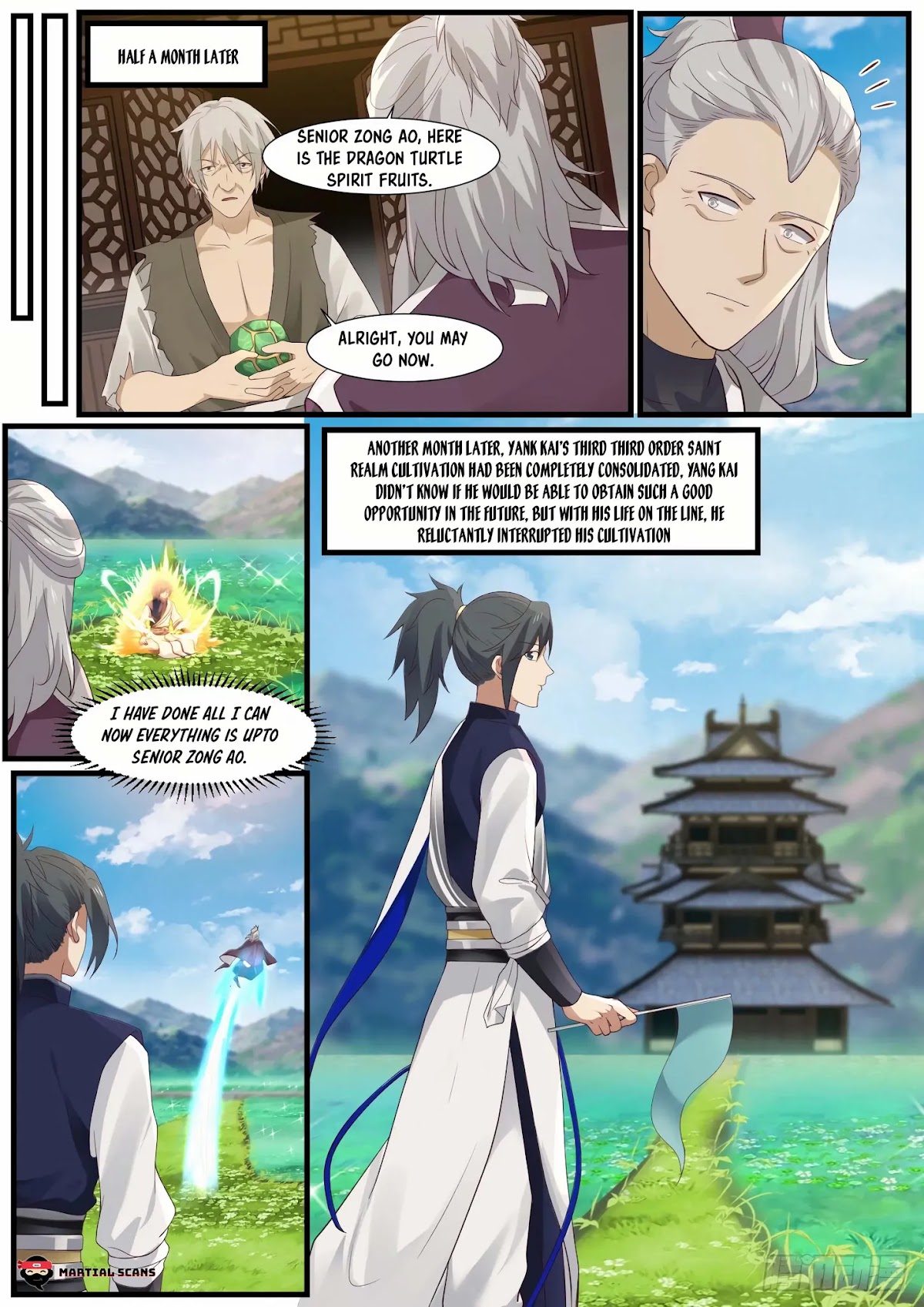 Martial Peak Chapter 951 page 8 - Chapter 951: Third Order Saint Realm