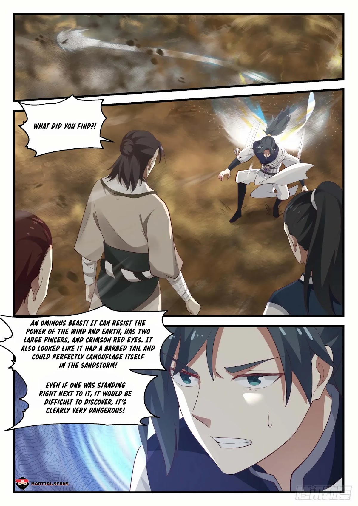 Martial Peak Chapter 973 page 12 - Chapter 973: Scarlet Tailed Purple Armoured Scorpion
