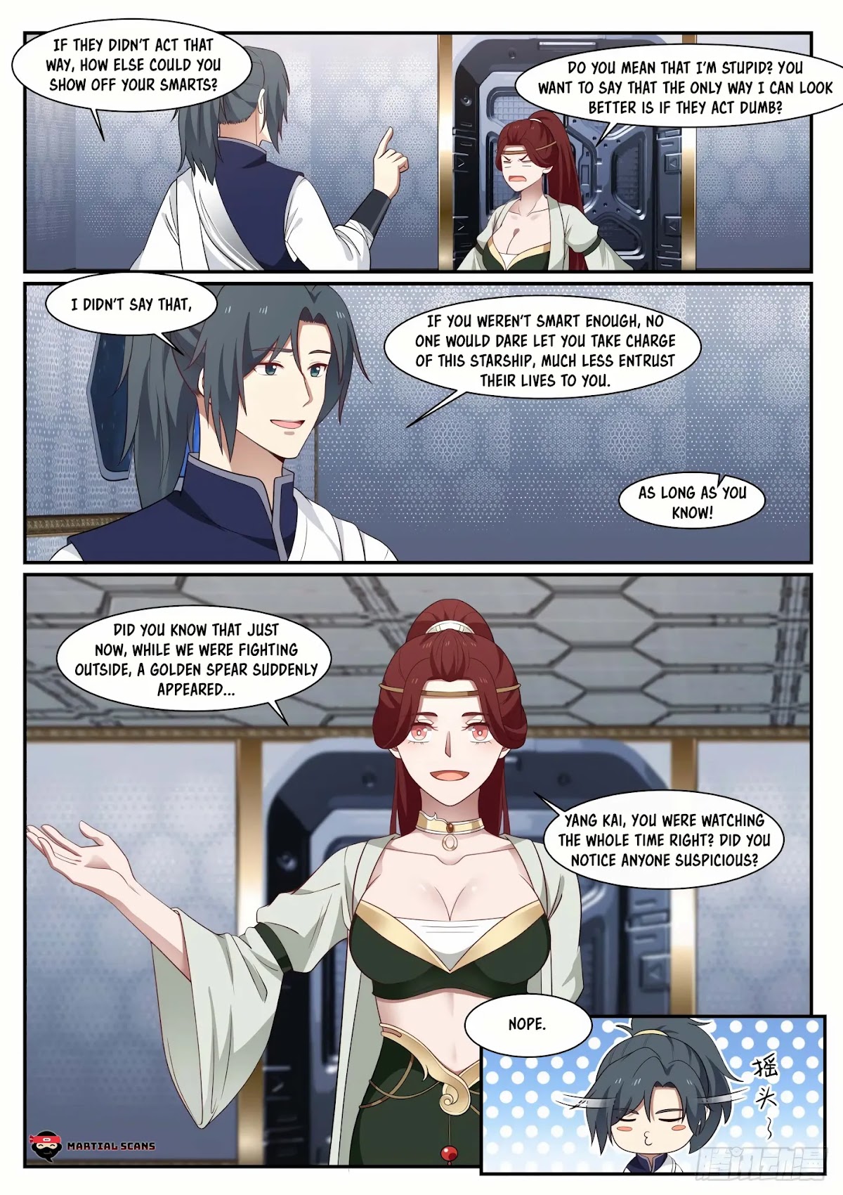 Martial Peak Chapter 985 page 4 - Chapter 985: Shadowed Star