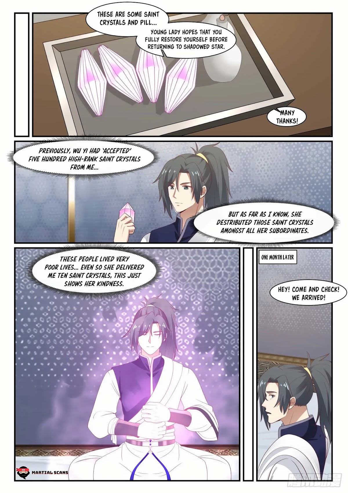 Martial Peak Chapter 985 page 6 - Chapter 985: Shadowed Star
