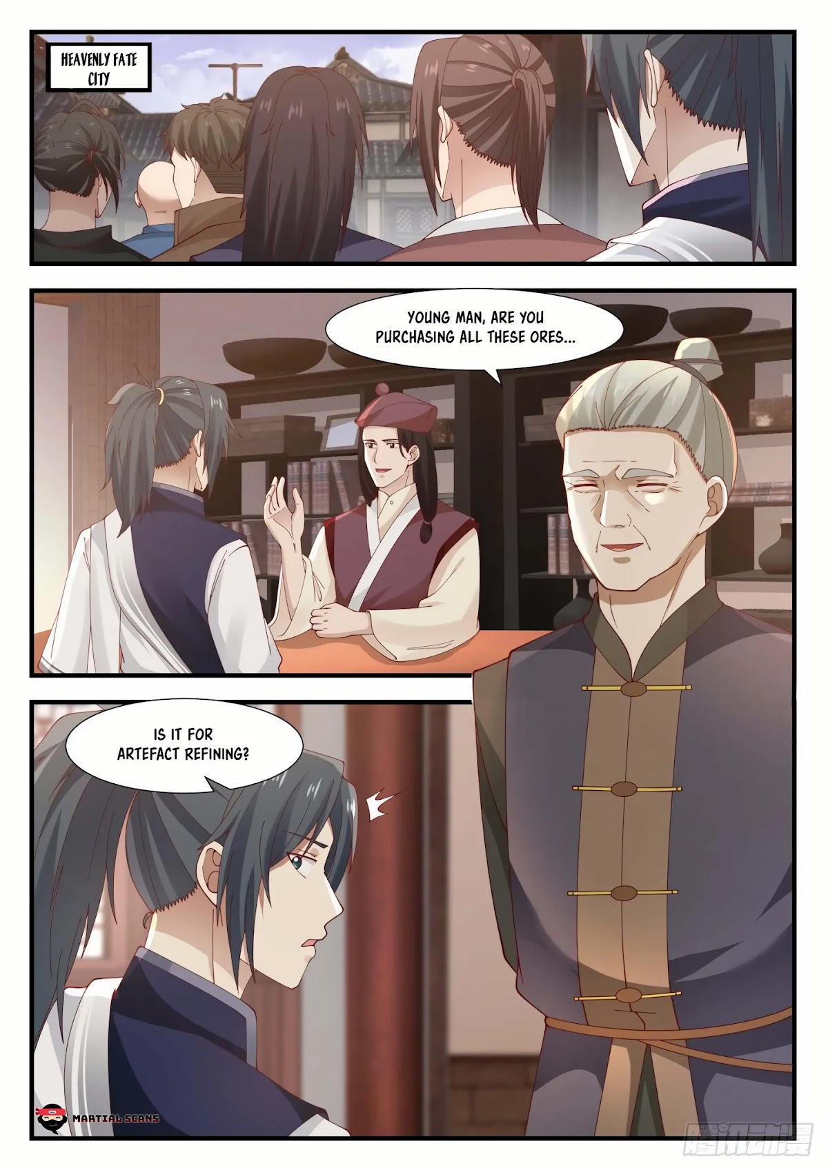 Martial Peak Chapter 996 page 11 - Chapter 996: Joining A Gang Of Evildoers