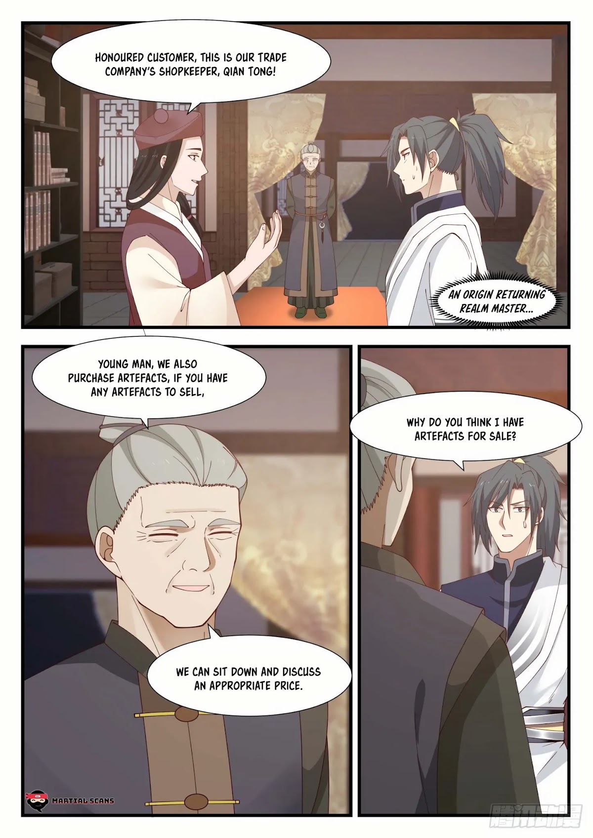 Martial Peak Chapter 996 page 12 - Chapter 996: Joining A Gang Of Evildoers