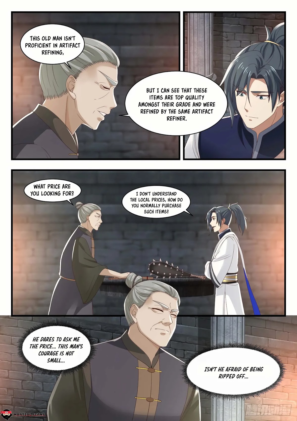 Martial Peak Chapter 997 page 4 - Chapter 997: Business