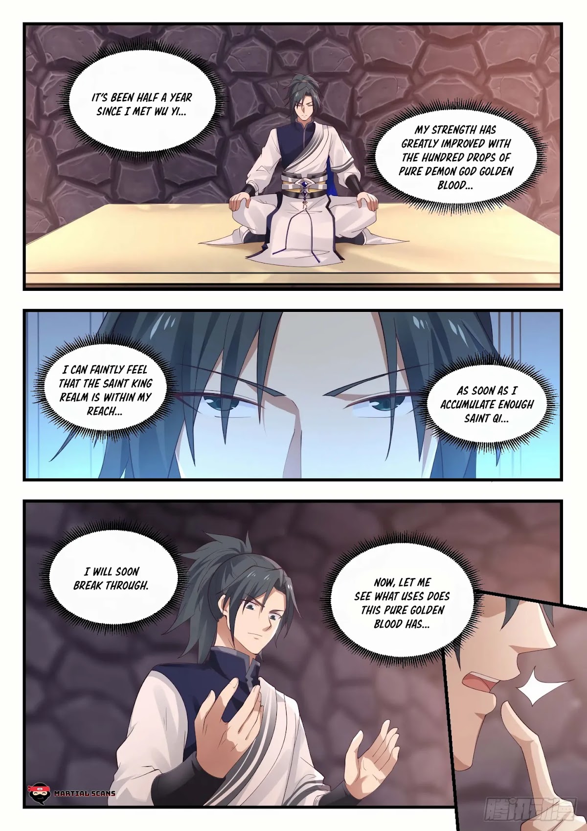 Martial Peak Chapter 998 page 10 - Chapter 998: Golden Blood's Miraculous Uses