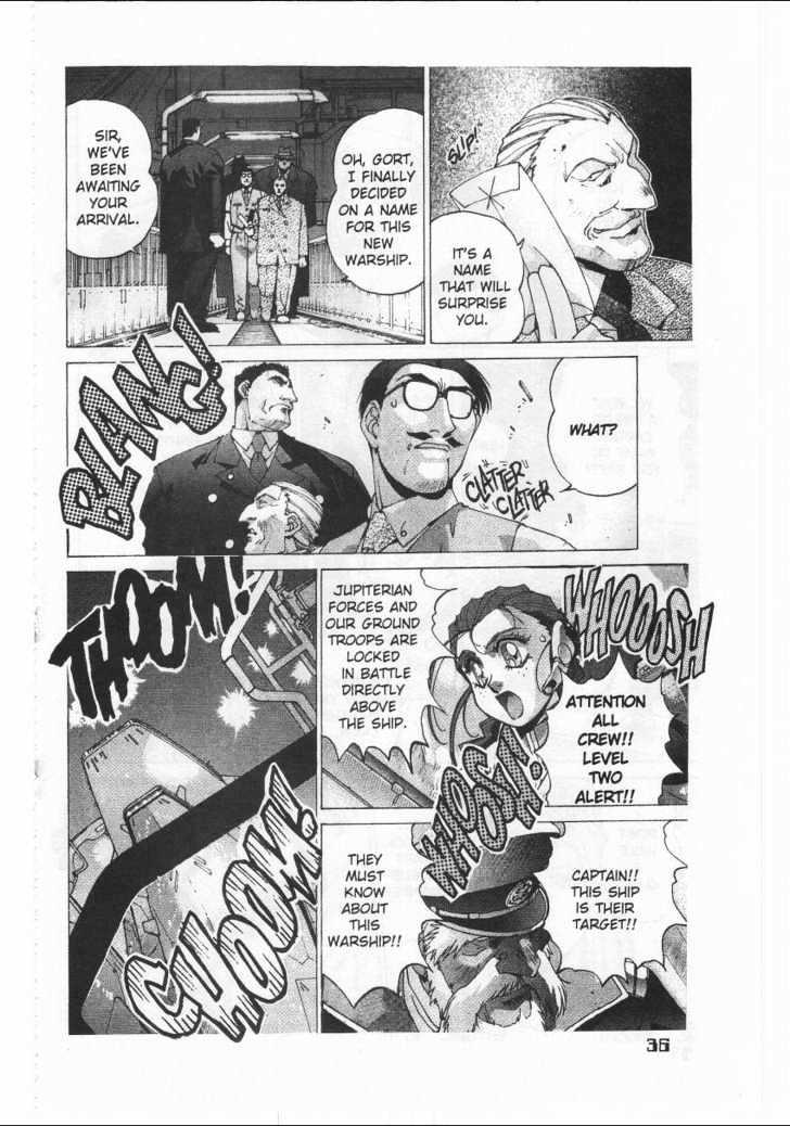 Martian Successor Nadesico Chapter 1.0 page 40 - Vol.1 Chapter 0