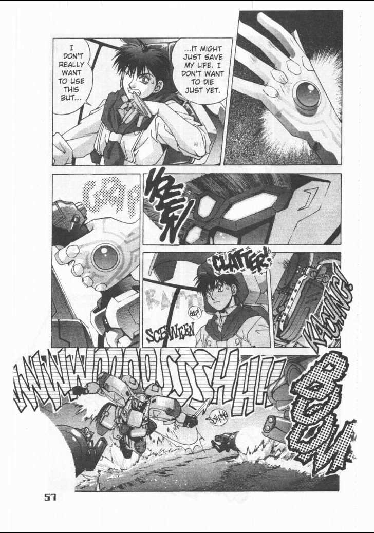 Martian Successor Nadesico Chapter 1.0 page 61 - Vol.1 Chapter 0
