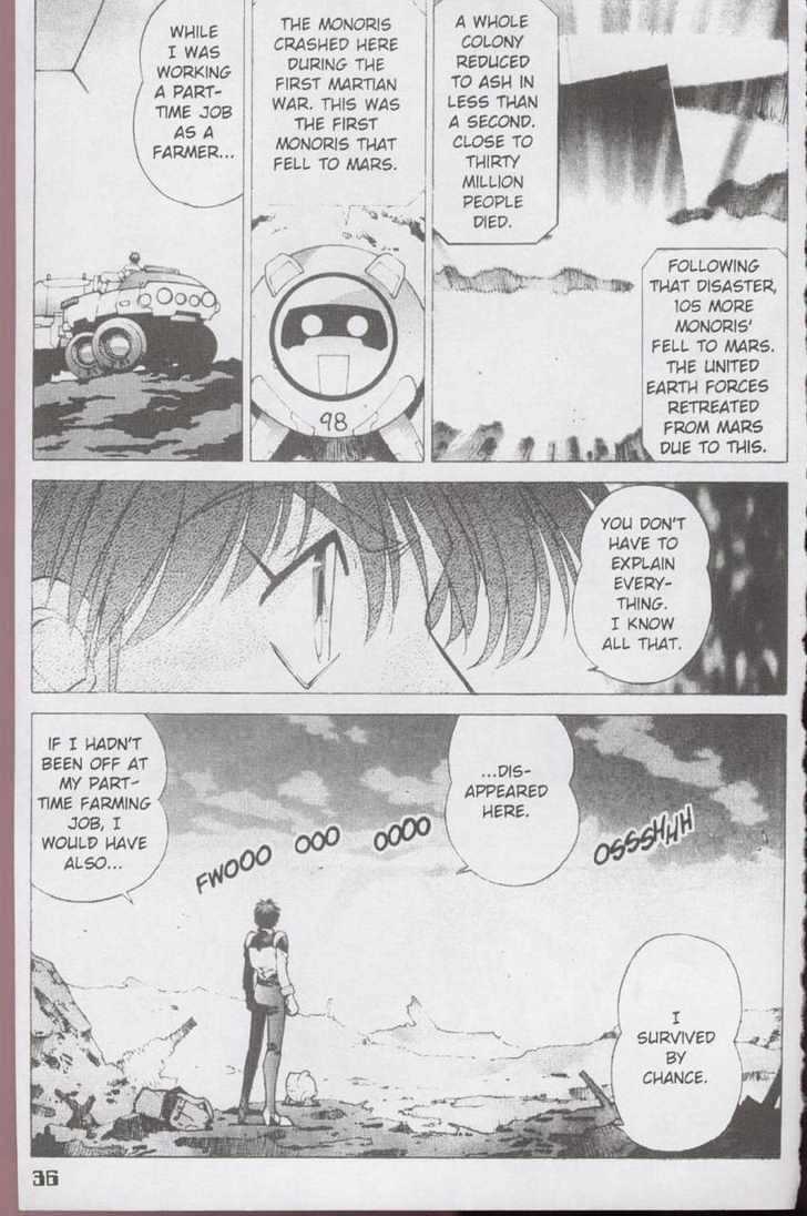 Martian Successor Nadesico Chapter 2.0 page 21 - Vol.2 Chapter 0