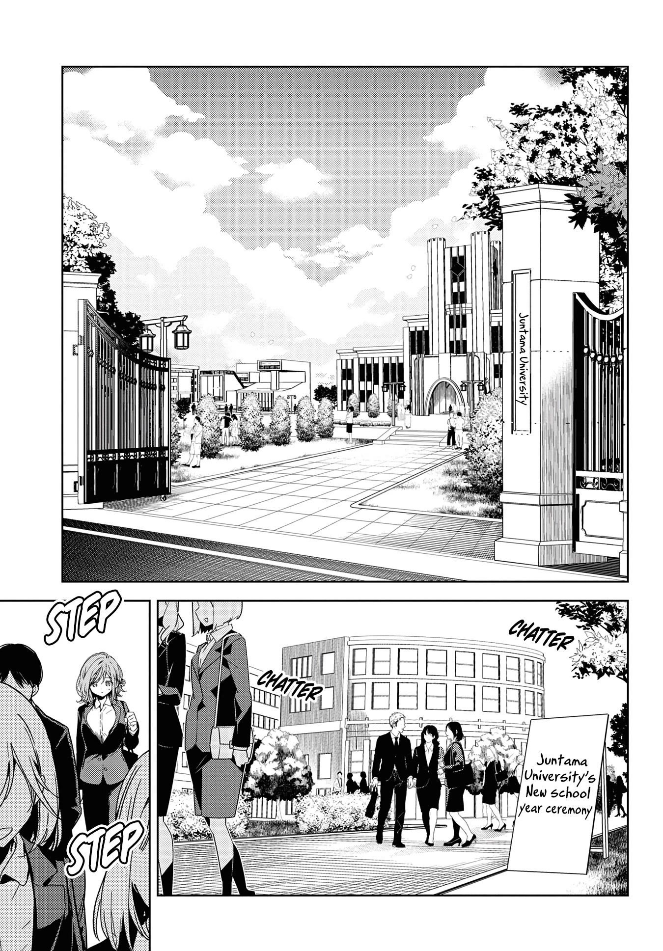 Masamune-kun no Revenge: Engagement Chapter 1 page 9 - Chapter 1: Masamune-senpai and a dangerous freshman