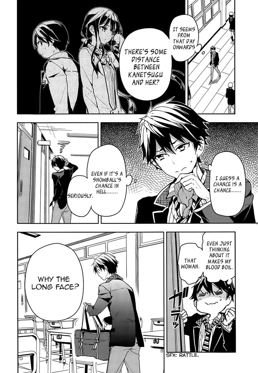 Masamune-kun no Revenge Chapter 29 page 6 - Chapter 29 : Don't Let Go of the Mic, Even if it Kills You.