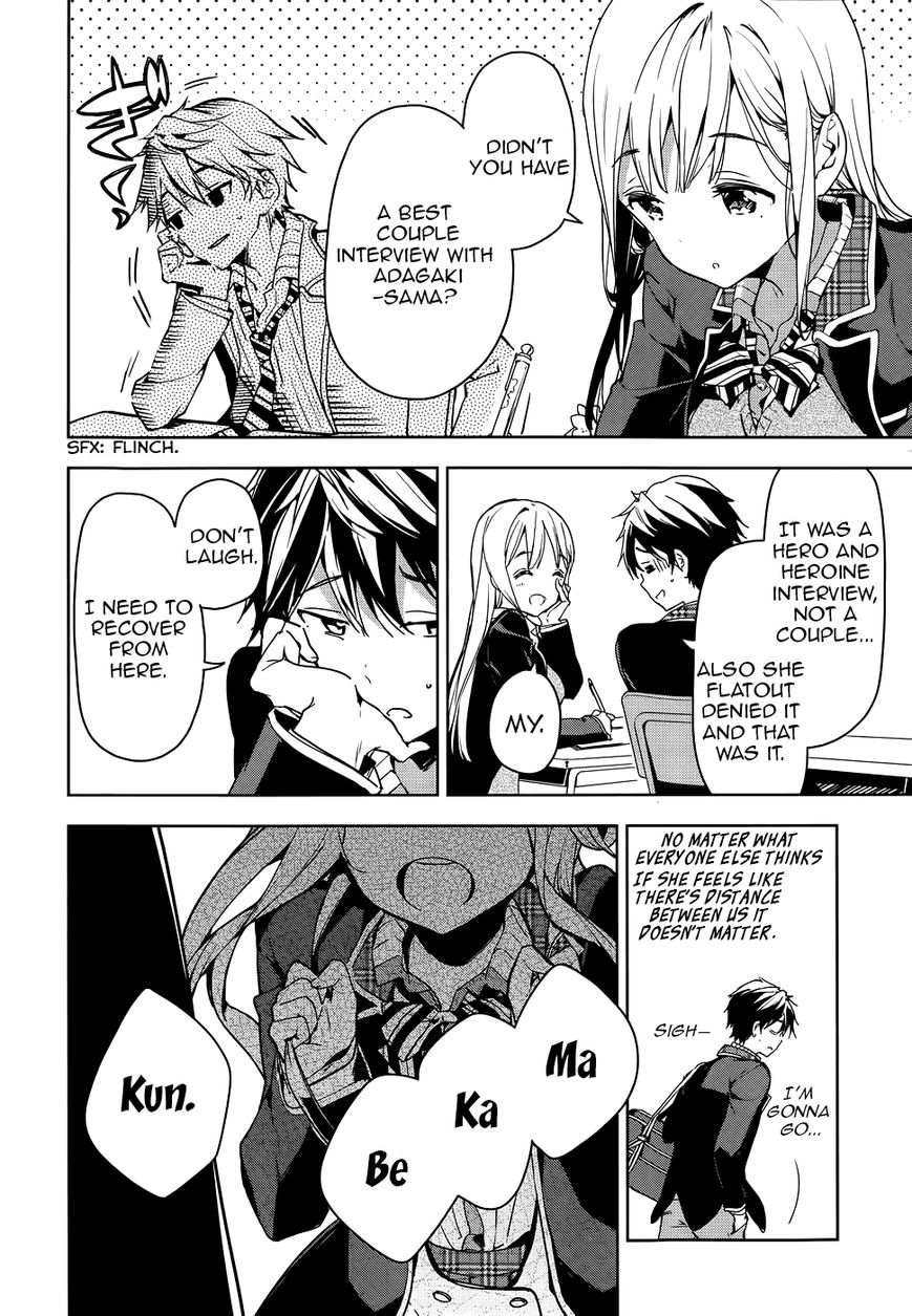 Masamune-kun no Revenge Chapter 29 page 8 - Chapter 29 : Don't Let Go of the Mic, Even if it Kills You.