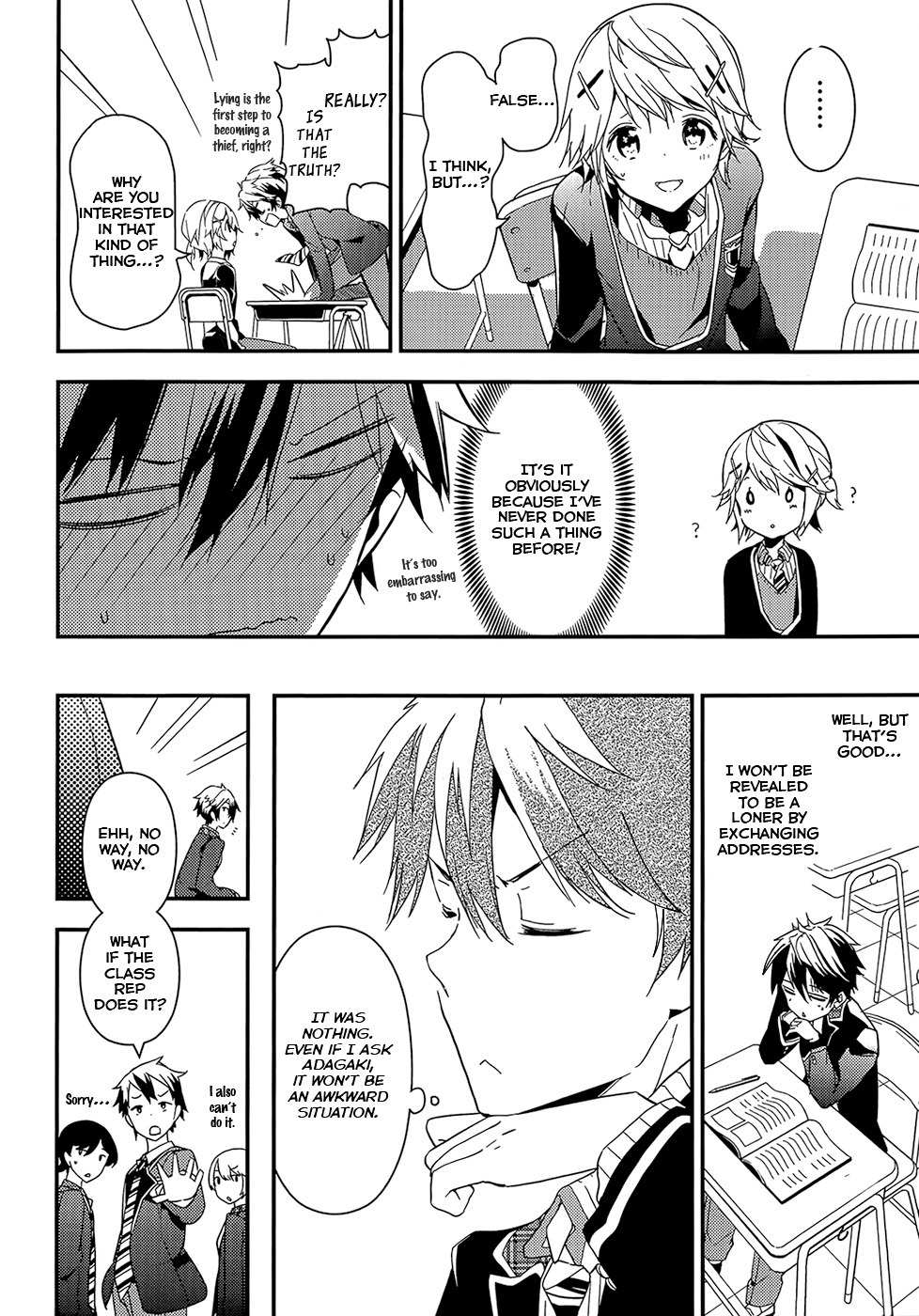 Masamune-kun no Revenge Chapter 3 page 14 - Chapter 3 : The Simple Job of Exchanging Addresses