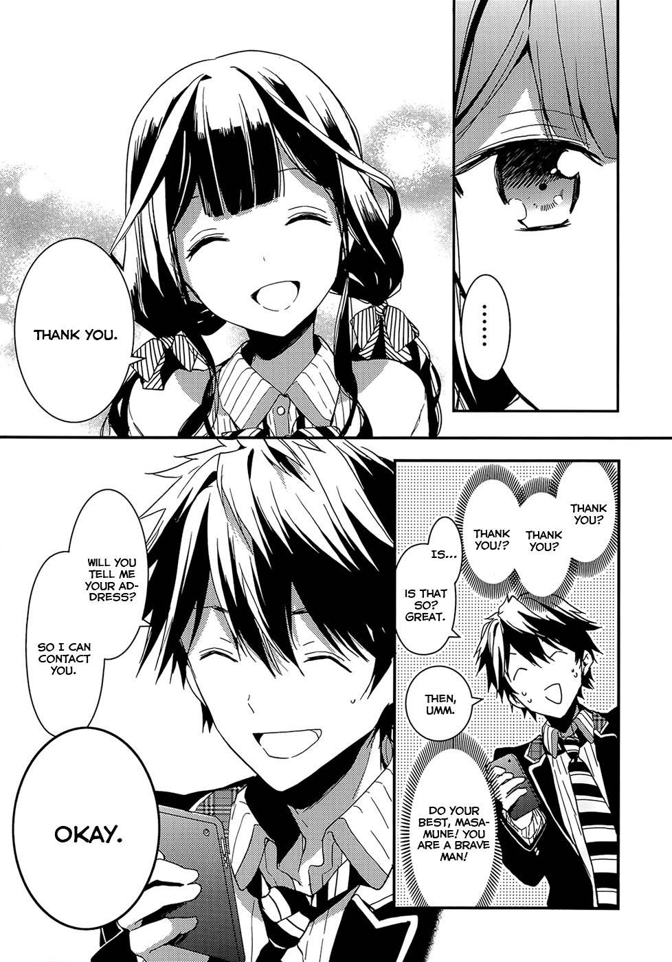Masamune-kun no Revenge Chapter 3 page 27 - Chapter 3 : The Simple Job of Exchanging Addresses