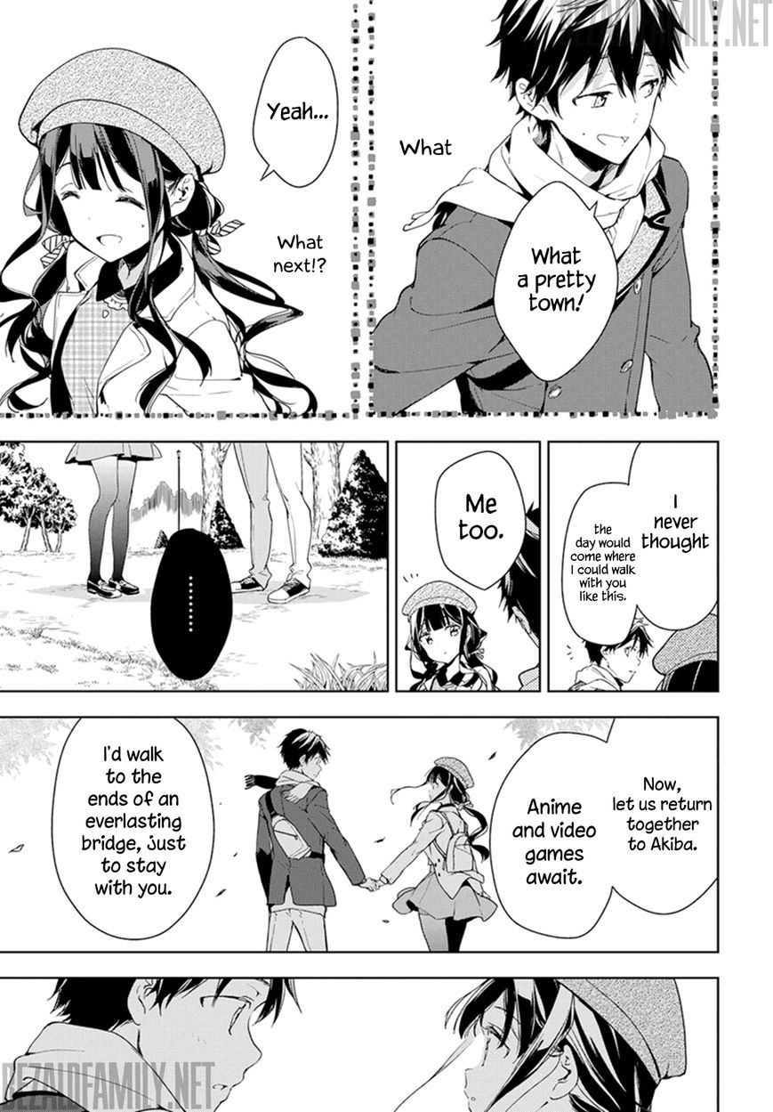 Masamune-kun no Revenge Chapter 33 page 13 - Chapter 33 : Sorceress and Fatty, Man and Woman