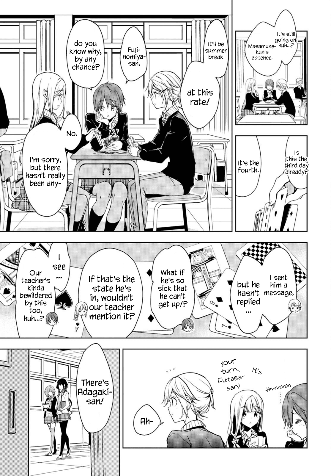Masamune-kun no Revenge Chapter 47 page 3 - Chapter 47: Liar Vs Liar