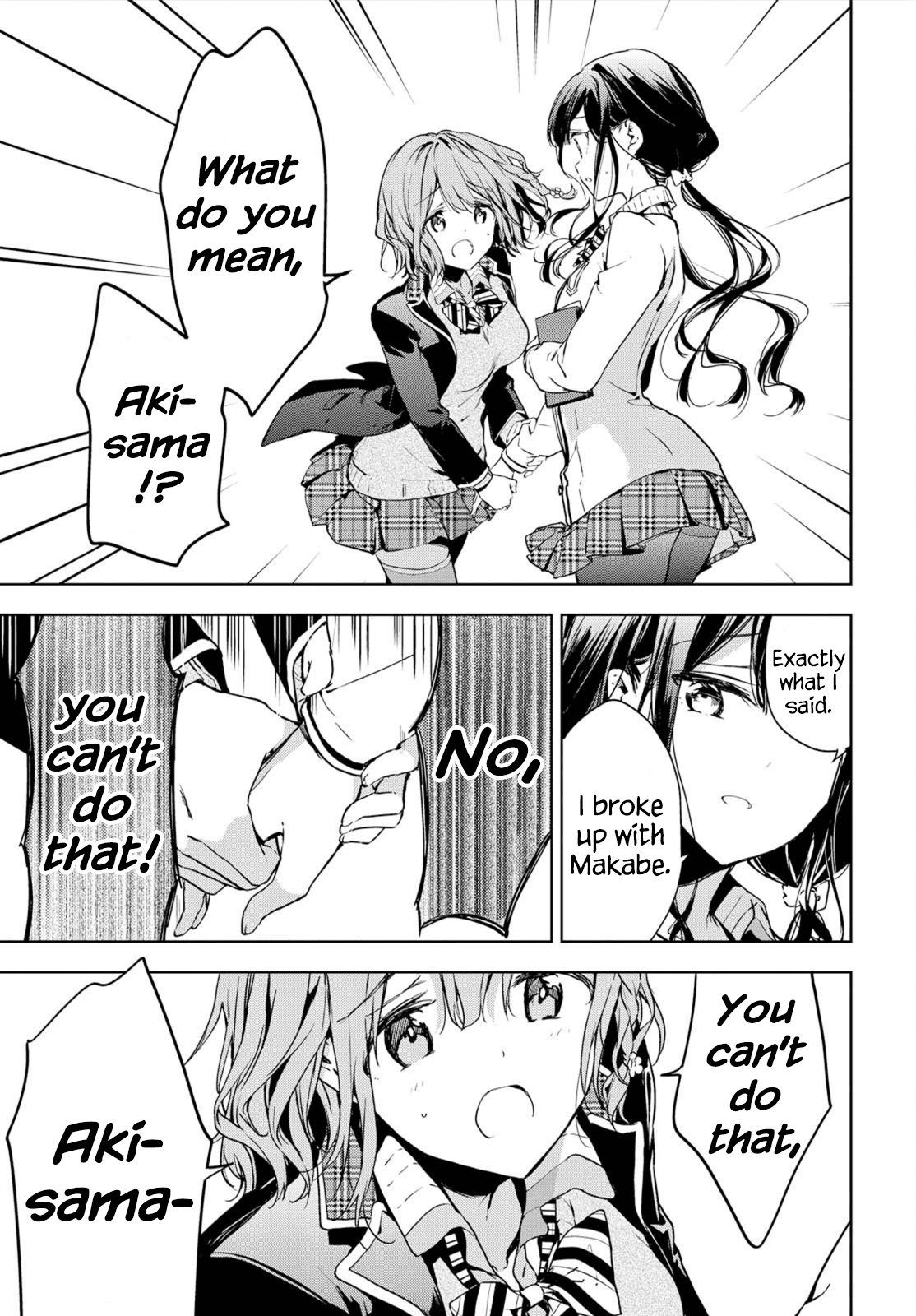 Masamune-kun no Revenge Chapter 47 page 7 - Chapter 47: Liar Vs Liar