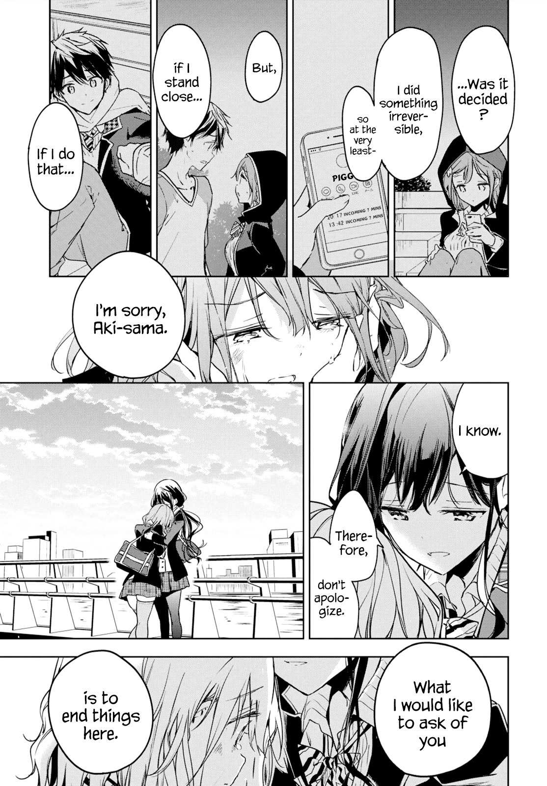 Masamune-kun no Revenge Chapter 48 page 9 - Chapter 48: They Say Happiness Lies Vastly Far Beyond The Mountains