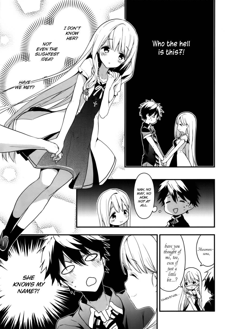 Masamune-kun no Revenge Chapter 8 page 6 - Chapter 8 : Mysterious Cat