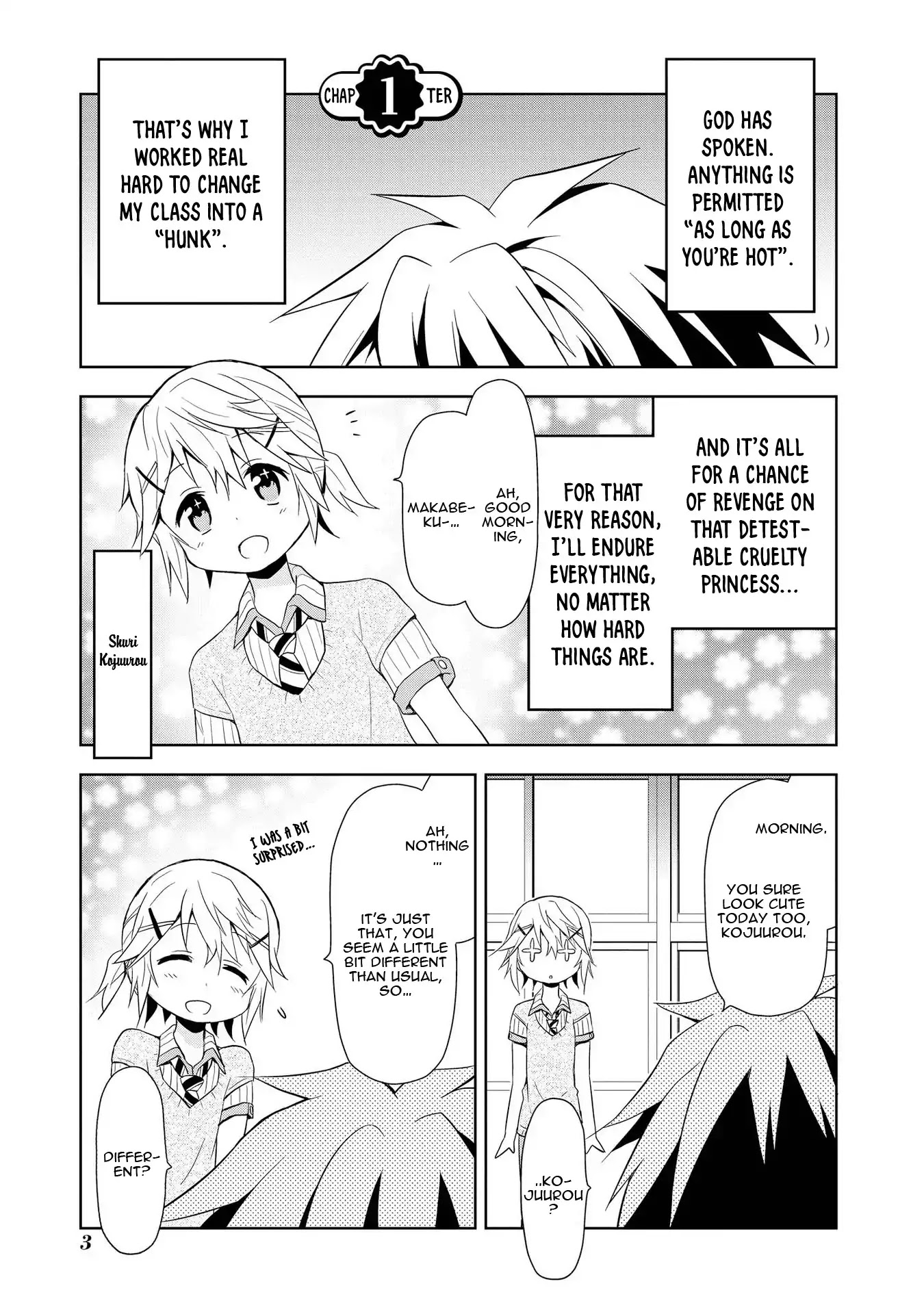 Masamune-kun's RE○○○ Chapter 1 page 7 - Chapter 1: Masamune-kun's Rebound