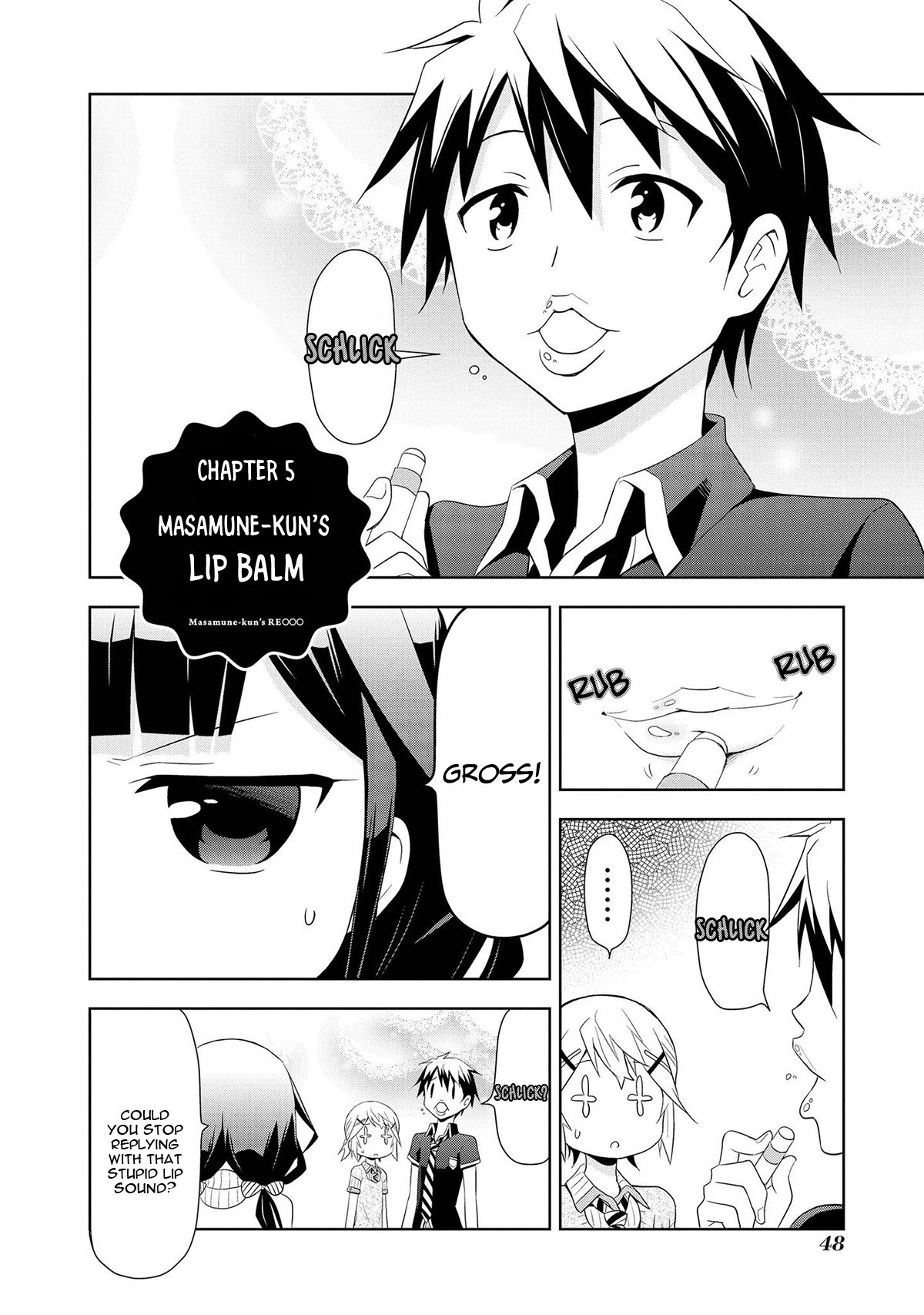 Masamune-kun's RE○○○ Chapter 5 page 3 - Chapter 5: Masamune-kun's Lip Balm