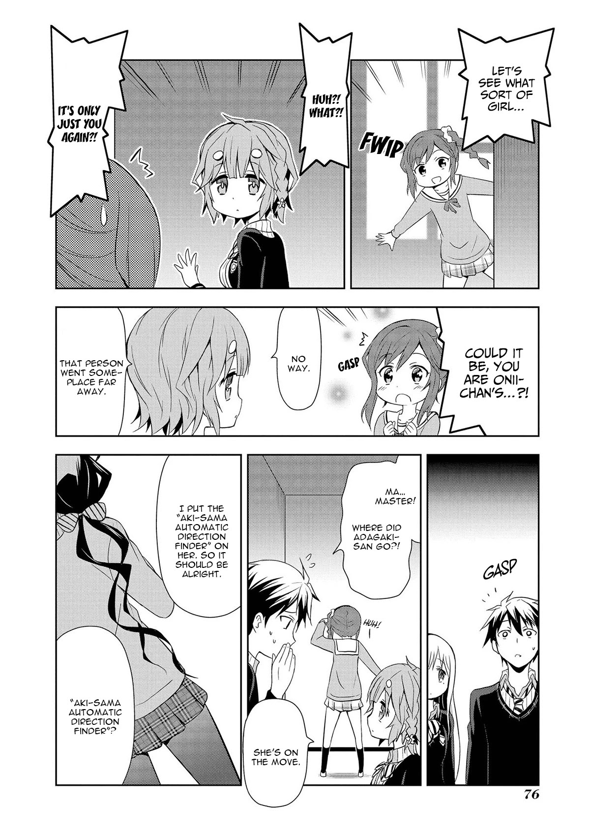 Masamune-kun's RE○○○ Chapter 7 page 11 - Chapter 7: Masamune-kun's Little Sister
