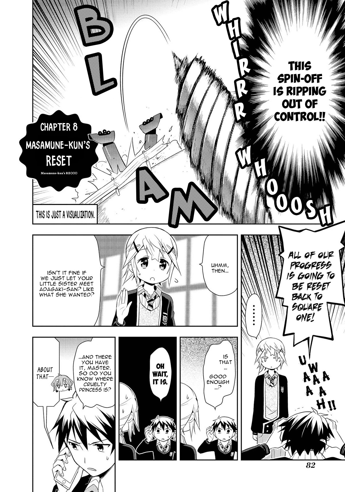 Masamune-kun's RE○○○ Chapter 8 page 3 - Chapter 8: Masamune-kun's Reset