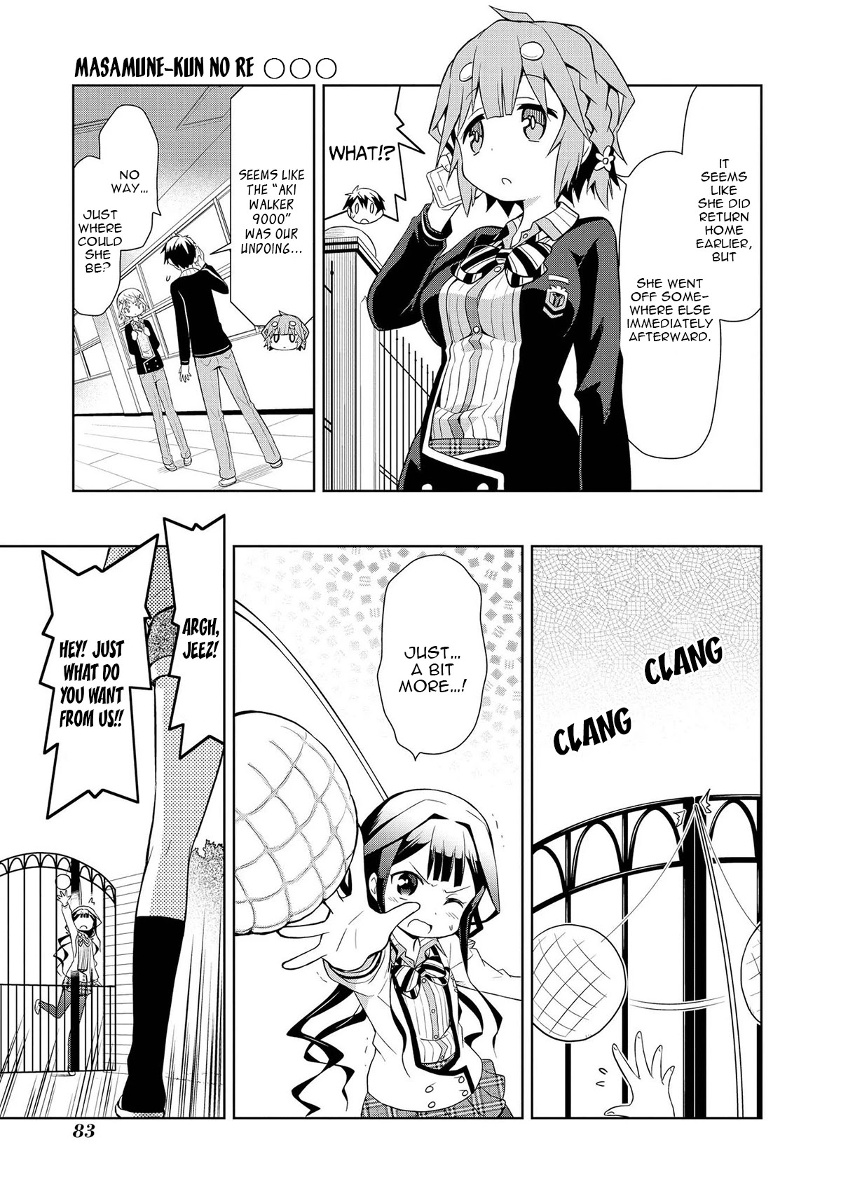 Masamune-kun's RE○○○ Chapter 8 page 4 - Chapter 8: Masamune-kun's Reset