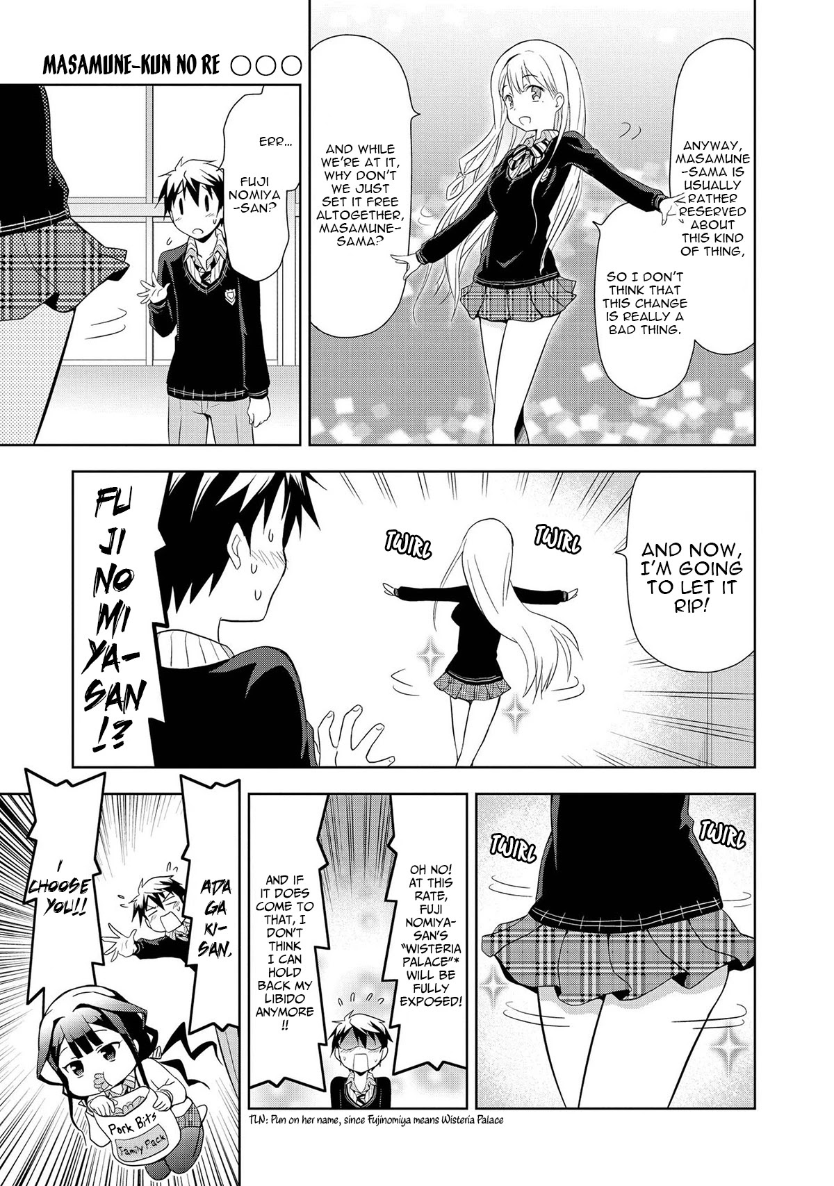 Masamune-kun's RE○○○ Chapter 9 page 12 - Chapter 9: Masamune-kun's Libdo