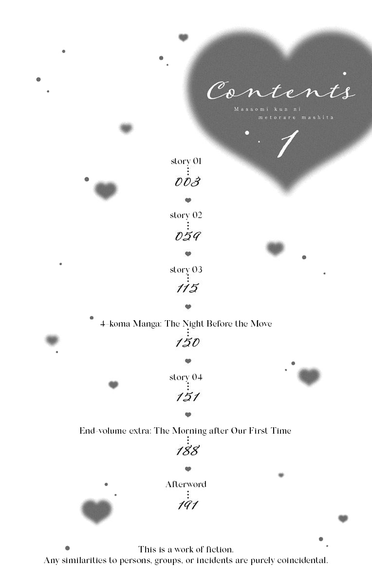 Masaomi-kun ni Metoraremashita Chapter 1 page 4 - Chapter 1